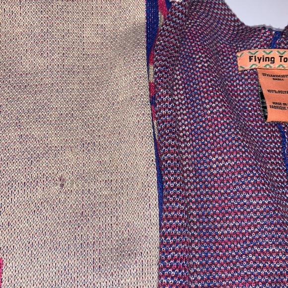 Flying Tomato Boho Fringed Poncho - Women’s Size Small - Picture 7 of 8